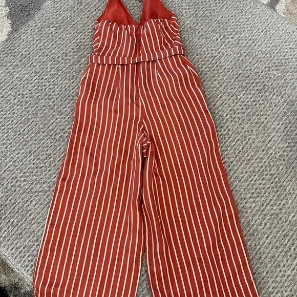 Women’s Mint Velvet Romper rust/tan - Picture 2 of 4